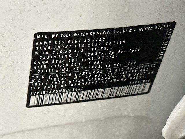 Used 2021 Volkswagen Tiguan SEL FWD image 27