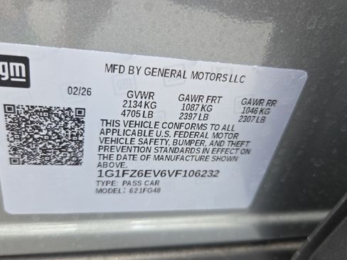 New 2027 Chevrolet Bolt RS w/ LPO, All-Weather Package FWD image 16