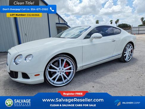 Used 2012 Bentley Continental GT AWD/4WD image 1
