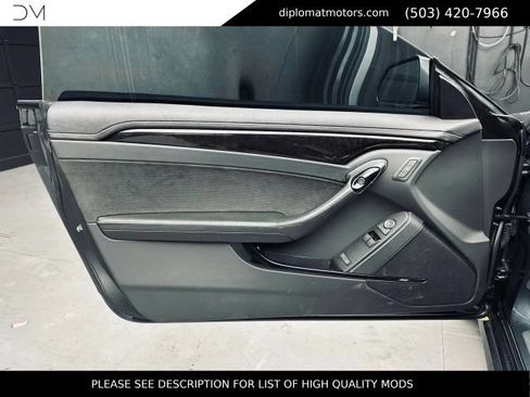 Used 2012 Cadillac CTS V w/ Wood Trim Package RWD image 22