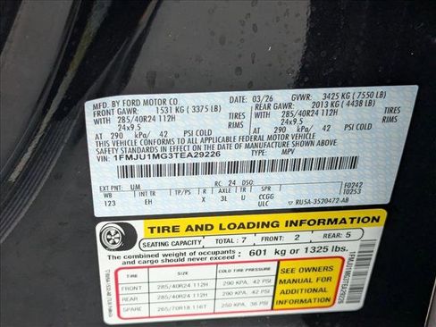 New 2026 Ford Expedition Platinum AWD/4WD image 15