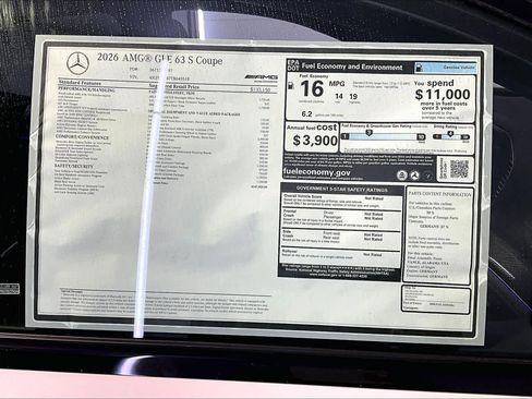 New 2026 Mercedes-Benz GLE 63 AMG S image 18