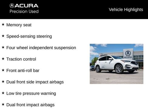 Certified 2020 Acura RDX AWD w/ Technology Package image 9