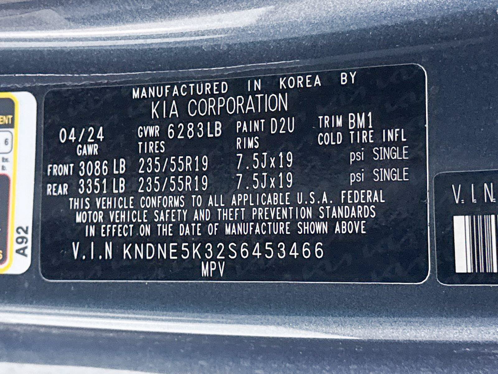 Used 2025 Kia Carnival SX FWD image 39