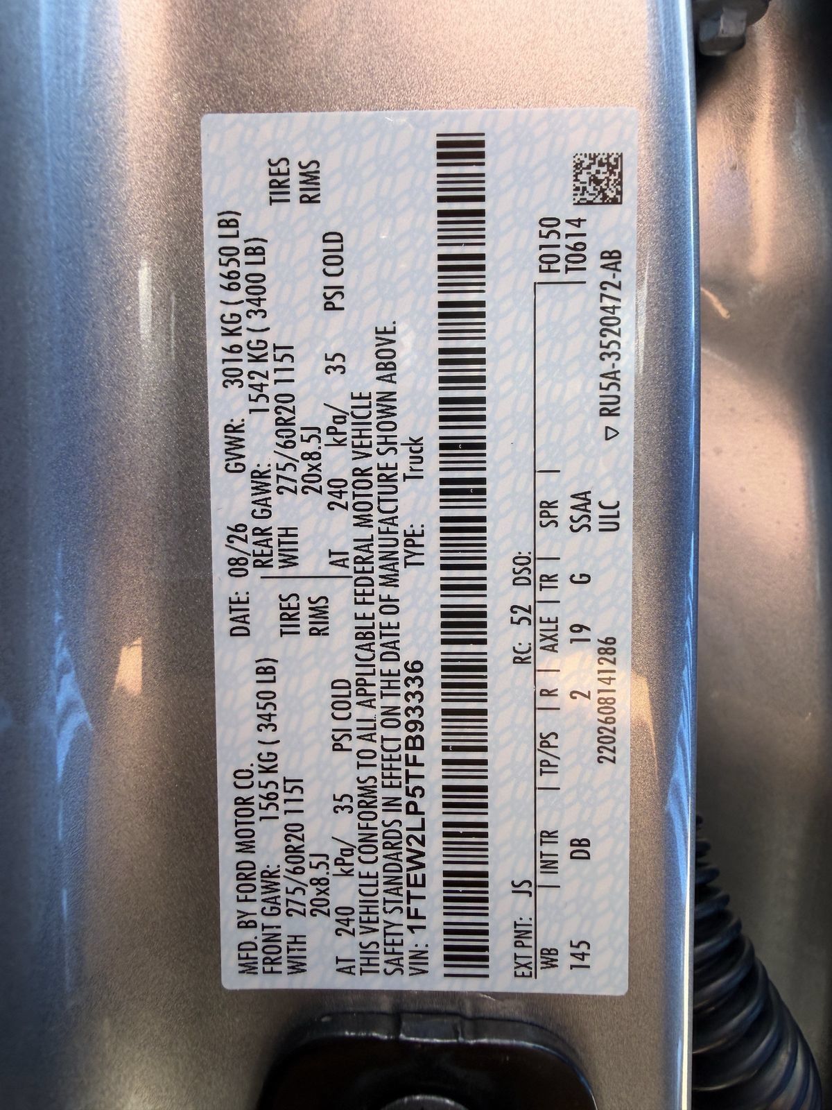 New 2026 Ford F150 STX w/ Equipment Group 200A AWD/4WD image 24