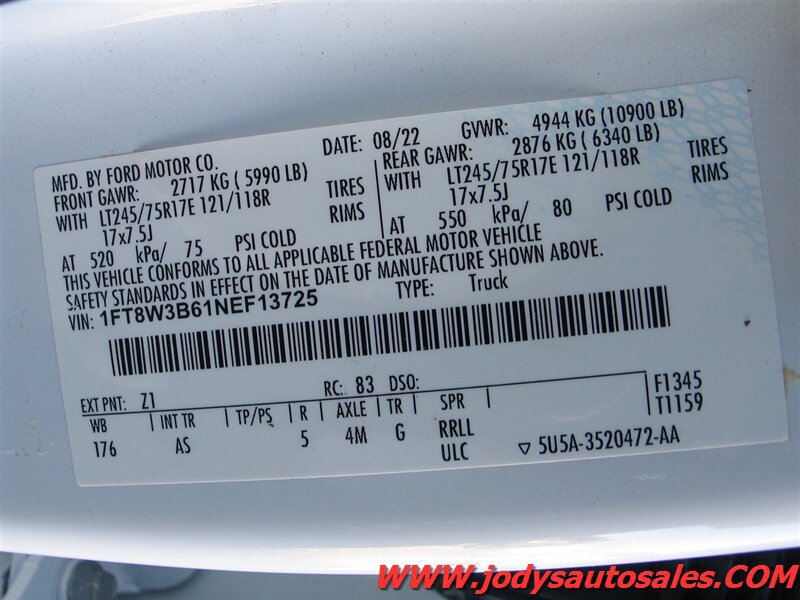 Used 2022 Ford F350 XL w/ Power Equipment Group AWD/4WD image 36