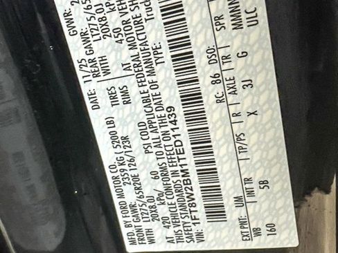 New 2026 Ford F250 Lariat w/ Black Appearance Package image 24