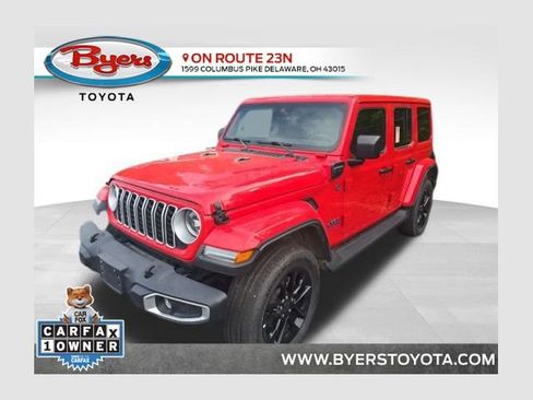 Used 2025 Jeep Wrangler Unlimited Sahara AWD/4WD image 1