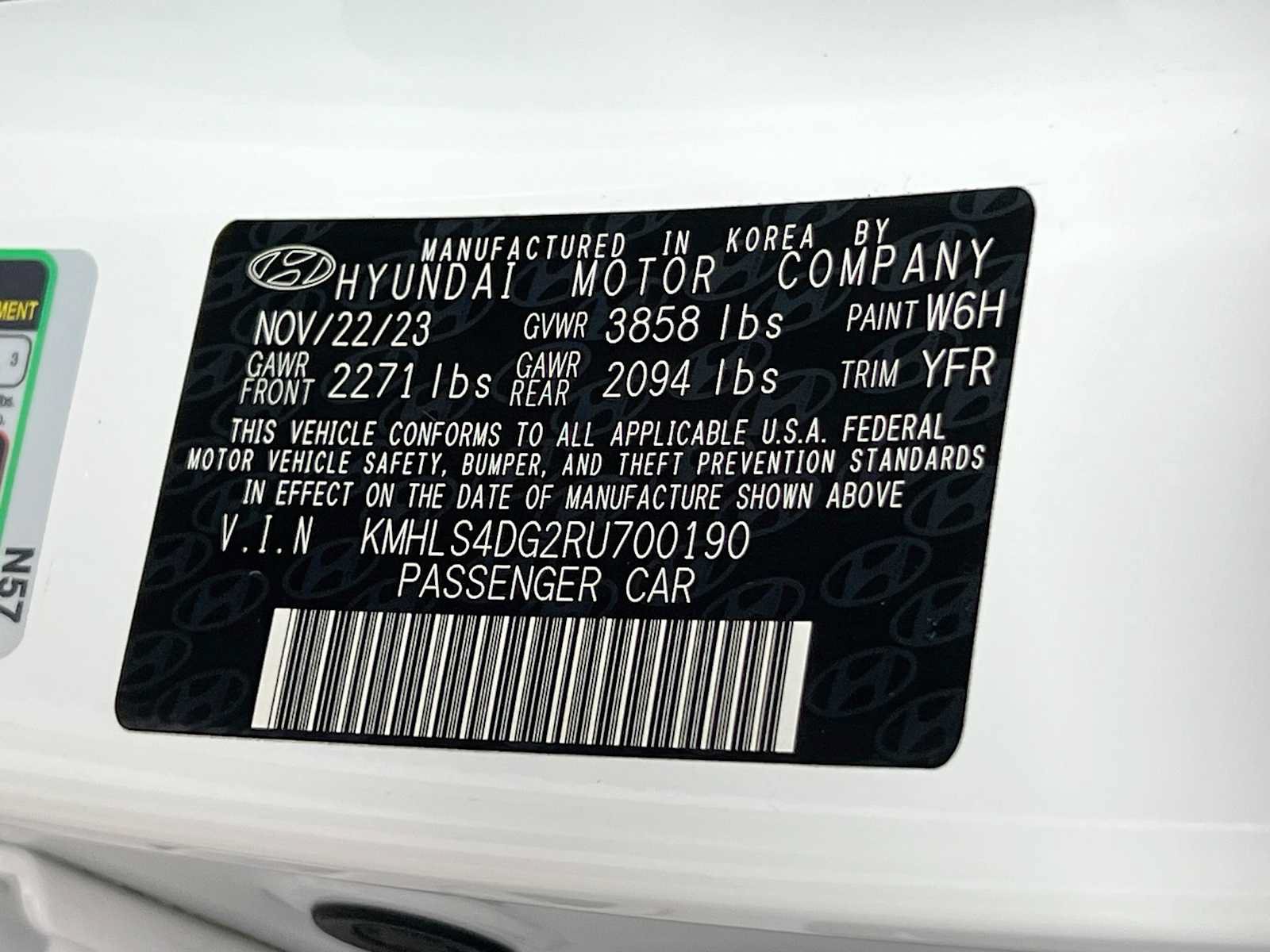Certified 2024 Hyundai Elantra SEL w/ Convenience Package FWD image 33