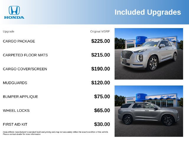 Used 2021 Hyundai Palisade Calligraphy w/ Cargo Package AWD/4WD image 3