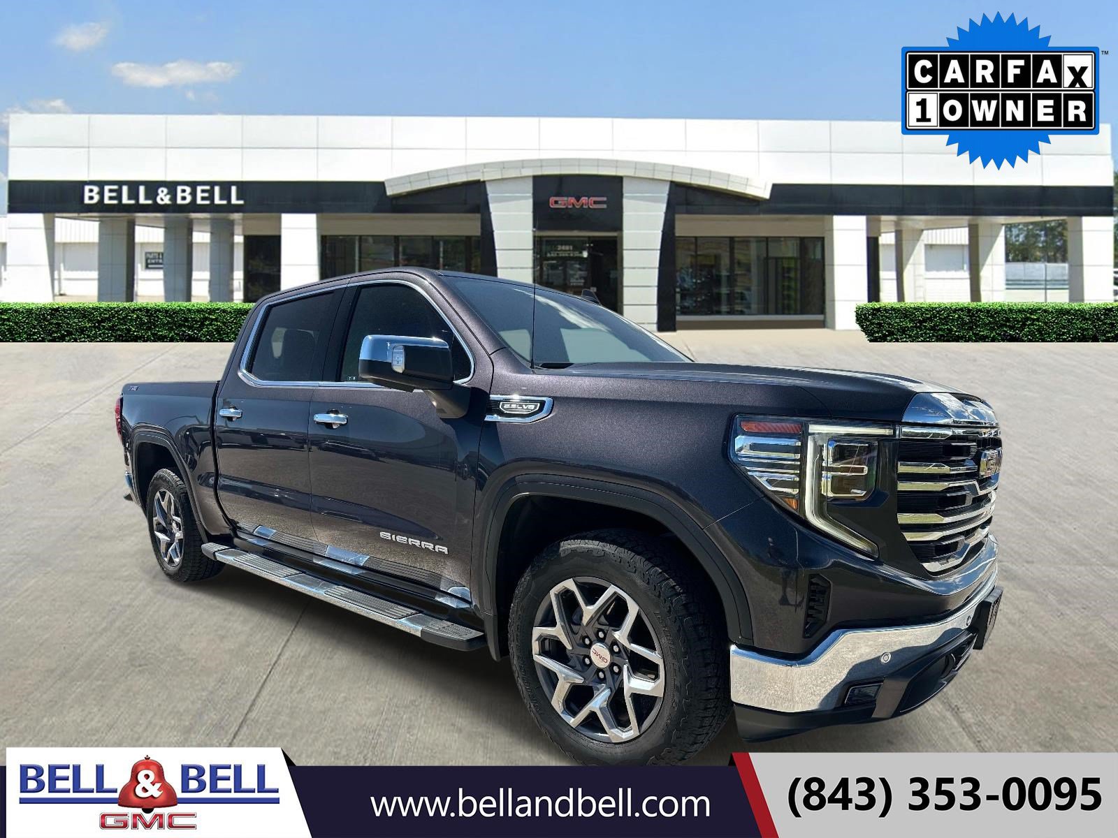 Used 2022 GMC Sierra 1500 SLT w/ SLT Premium Plus Package AWD/4WD image 1