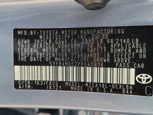 Certified 2023 Toyota Corolla LE w/ LE Premium Package FWD image 26