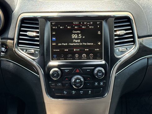 Used 2015 Jeep Grand Cherokee Overland w/ Advanced Technology Group AWD/4WD image 12