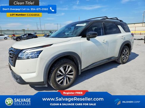 Used 2022 Nissan Pathfinder SL w/ SL Black Package FWD image 1