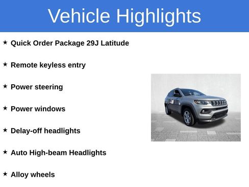 Used 2024 Jeep Compass Latitude AWD/4WD image 4