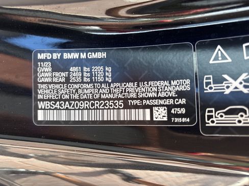 Used 2024 BMW M4 xDrive Competition w/ Executive Package AWD/4WD image 34