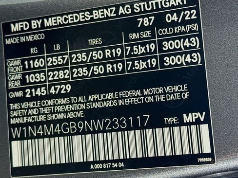 Certified 2022 Mercedes-Benz GLB 250 image 24