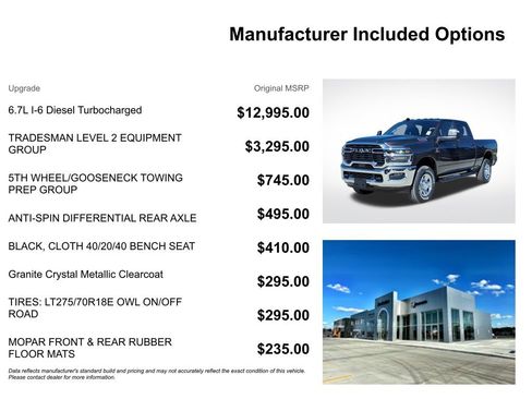 New 2026 RAM 2500 Tradesman AWD/4WD image 7