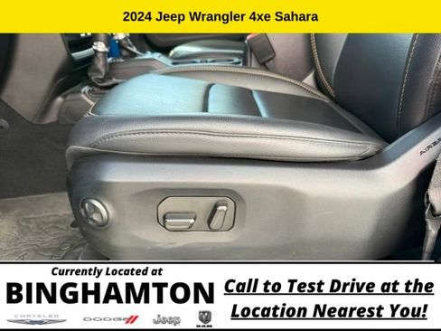 Used 2024 Jeep Wrangler Unlimited Sahara w/ Safety Group AWD/4WD image 11