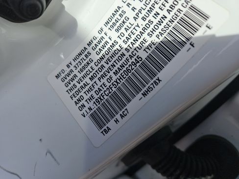 Certified 2017 Honda Civic LX image 7