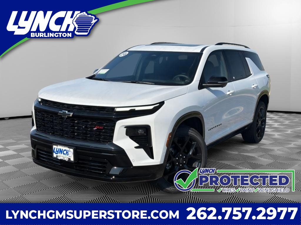 New 2026 Chevrolet Traverse RS w/ LPO, Floor Liner Package AWD/4WD image 1