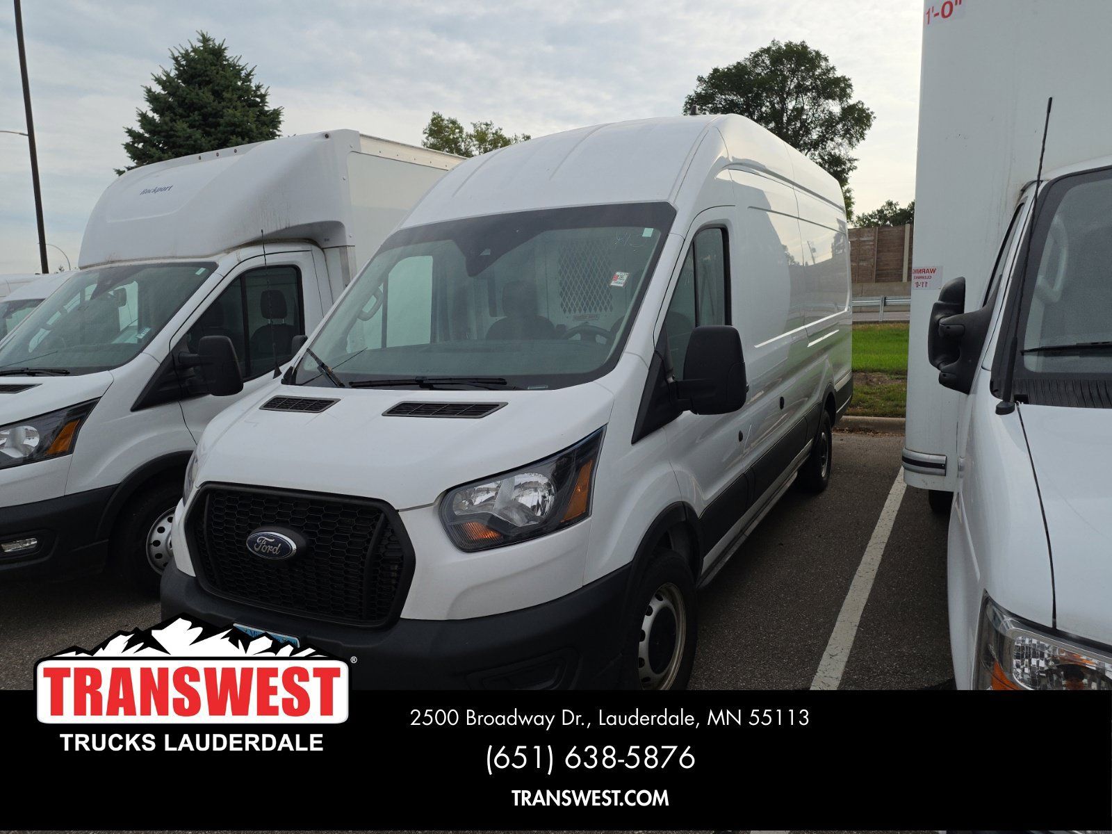 Used 2021 Ford Transit 350 148 High Roof Extended w/ Interior Upgrade Package RWD image 1