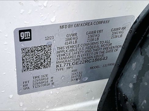 Used 2024 Chevrolet Trax RS w/ Sunroof Package image 33