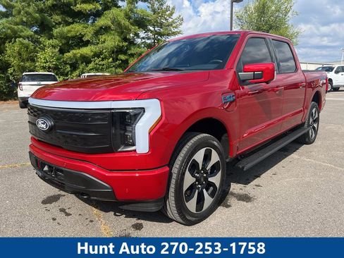 Used 2025 Ford F150 Lightning Platinum AWD/4WD image 1