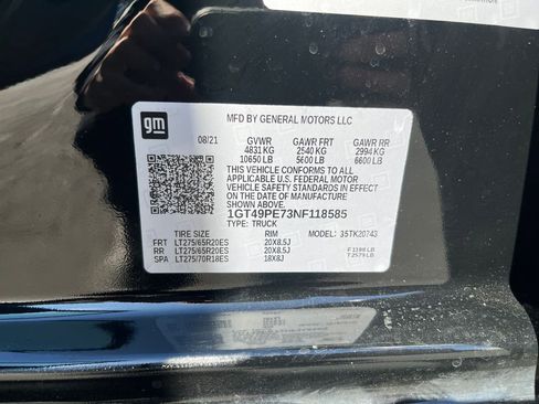 Used 2022 GMC Sierra 2500 AT4 w/ Gooseneck/5TH Wheel Package image 6