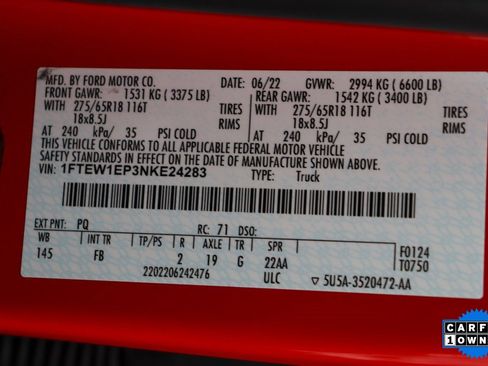 Used 2022 Ford F150 XLT w/ Equipment Group 301A Mid image 44