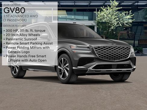 New 2026 Genesis GV80 2.5T Advanced AWD/4WD image 3