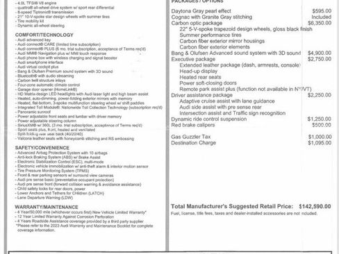 Used 2023 Audi RS 6 image 2