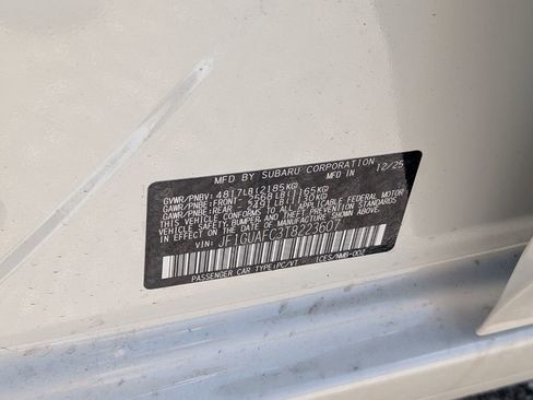 New 2026 Subaru Impreza 2.0i Sport AWD/4WD image 16
