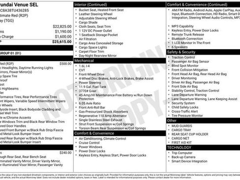 Certified 2026 Hyundai Venue SEL FWD image 7