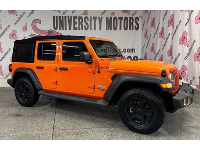 Used 2018 Jeep Wrangler Unlimited Sport S