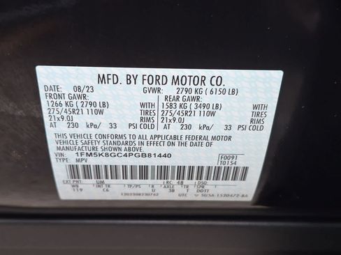 Used 2023 Ford Explorer ST w/ Equipment Group 401A AWD/4WD image 38