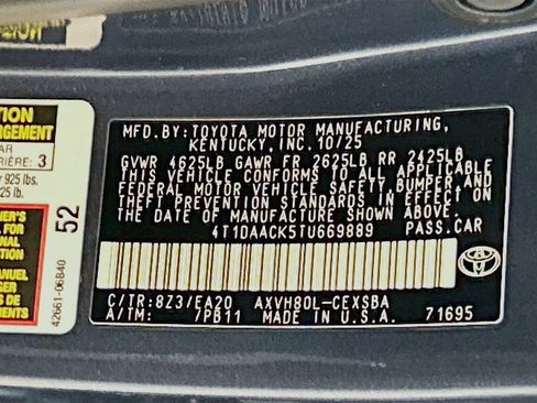 New 2026 Toyota Camry SE w/ Multimedia Upgrade Package FWD image 29