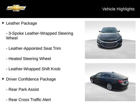 Used 2019 Chevrolet Malibu Hybrid w/ Leather Package FWD image 19