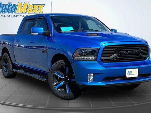 Used 2018 RAM 1500 Sport w/ Hydro Blue Sport Package AWD/4WD image 5