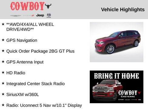 Used 2024 Dodge Durango GT AWD/4WD image 5