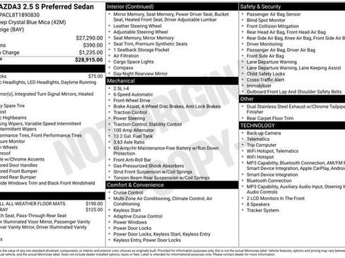Used 2026 MAZDA MAZDA3 2.5 S Sedan w/ Preferred Pkg FWD image 5