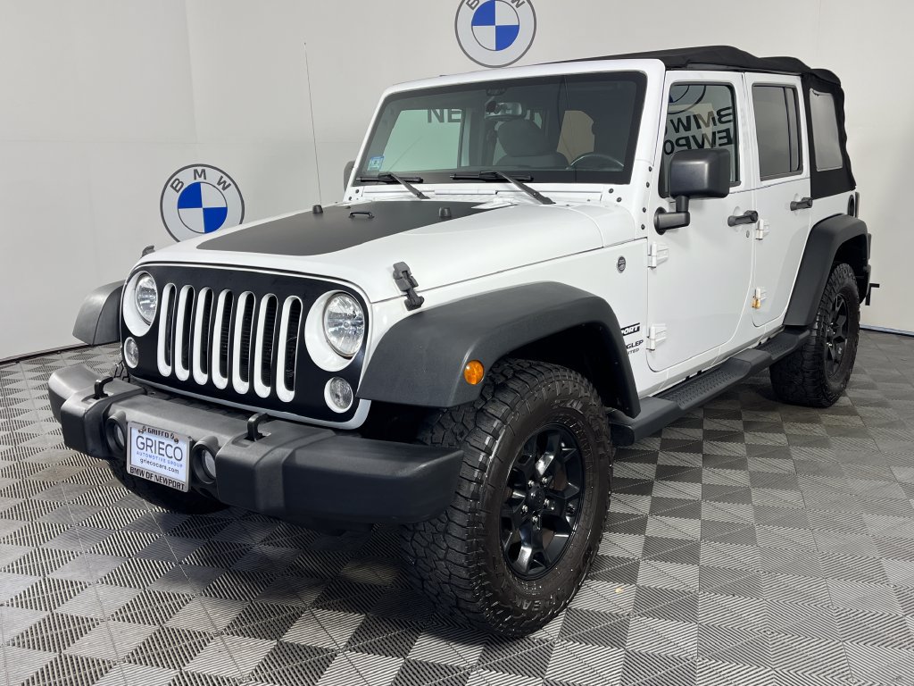 Used 2016 Jeep Wrangler Unlimited Sport w/ Quick Order Package 24S AWD/4WD image 3
