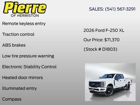 New 2026 Ford F250 XL w/ STX Appearance Package AWD/4WD image 6
