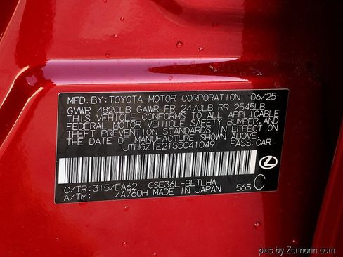 New 2025 Lexus IS 350 F Sport image 24