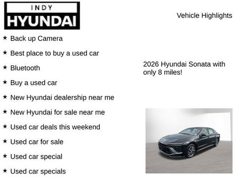 New 2026 Hyundai Sonata Blue FWD image 7