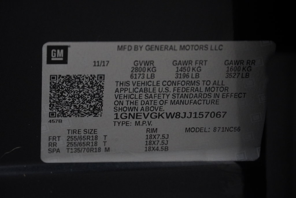 Used 2018 Chevrolet Traverse LT AWD/4WD image 47