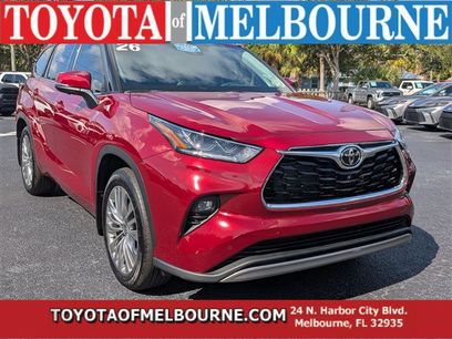 Used 2026 Toyota Highlander Platinum