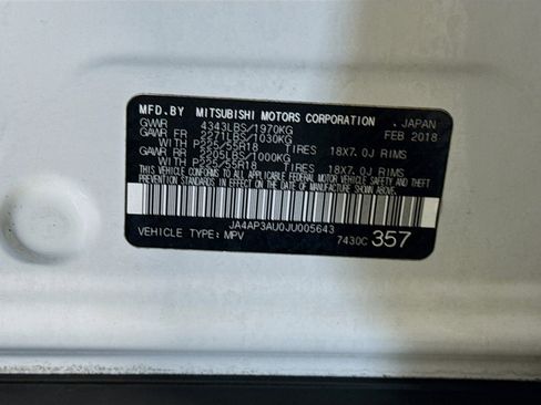 Used 2018 Mitsubishi Outlander Sport ES image 39