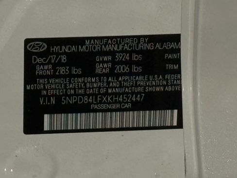 Used 2019 Hyundai Elantra Value Edition w/ Cargo Package image 27