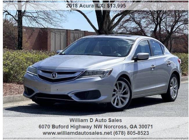 Used 2018 Acura ILX w/ AcuraWatch Plus Package FWD image 1